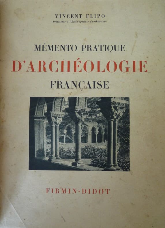 Mémento Pratique d'Archéologie Française