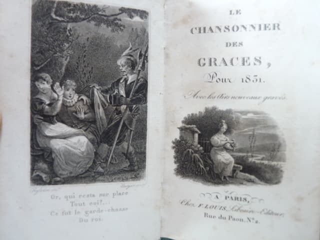 Le chansonnier des graces pour 1831 - Avec les airs nouveaux gravés