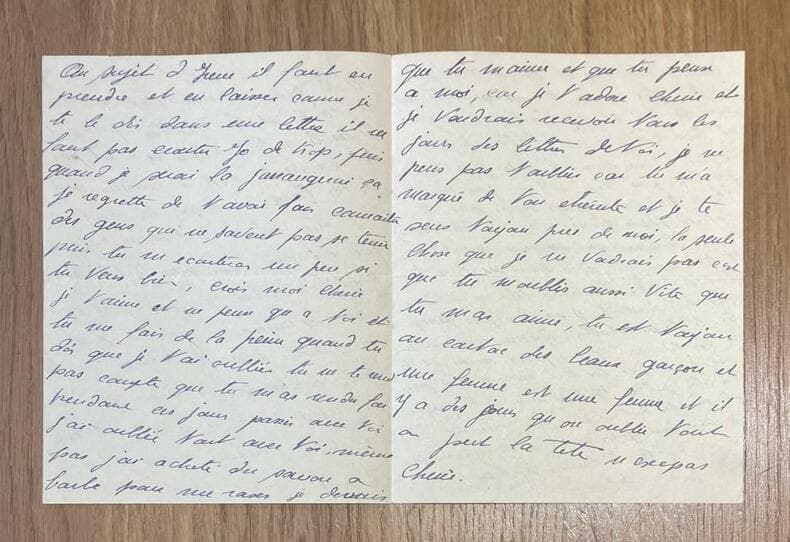 LETTRE AUTOGRAPHE SIGNÉE À JEAN CLOGENSON