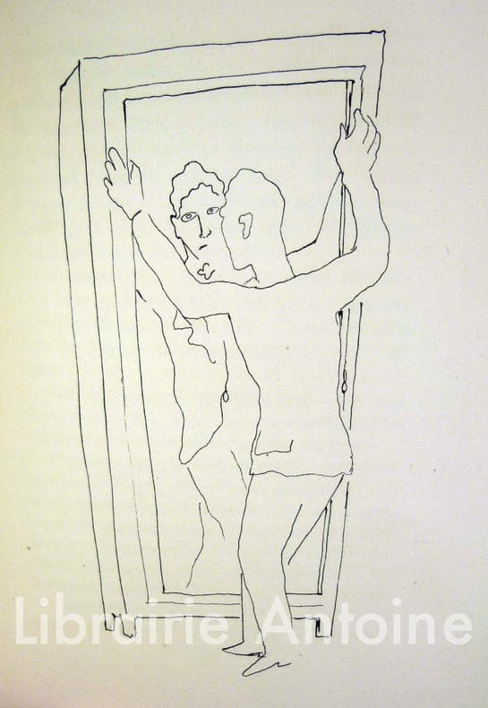 Le Grand Ecart. Roman illustré par l'auteur de vingt deux dessins dont onze en couleurs.