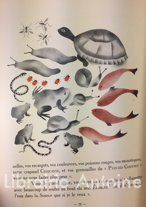 Frigoulet au pays des chiffres. Dessins de Nathalie Parain.